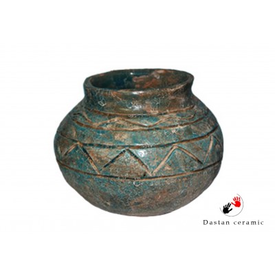 round engraved jug